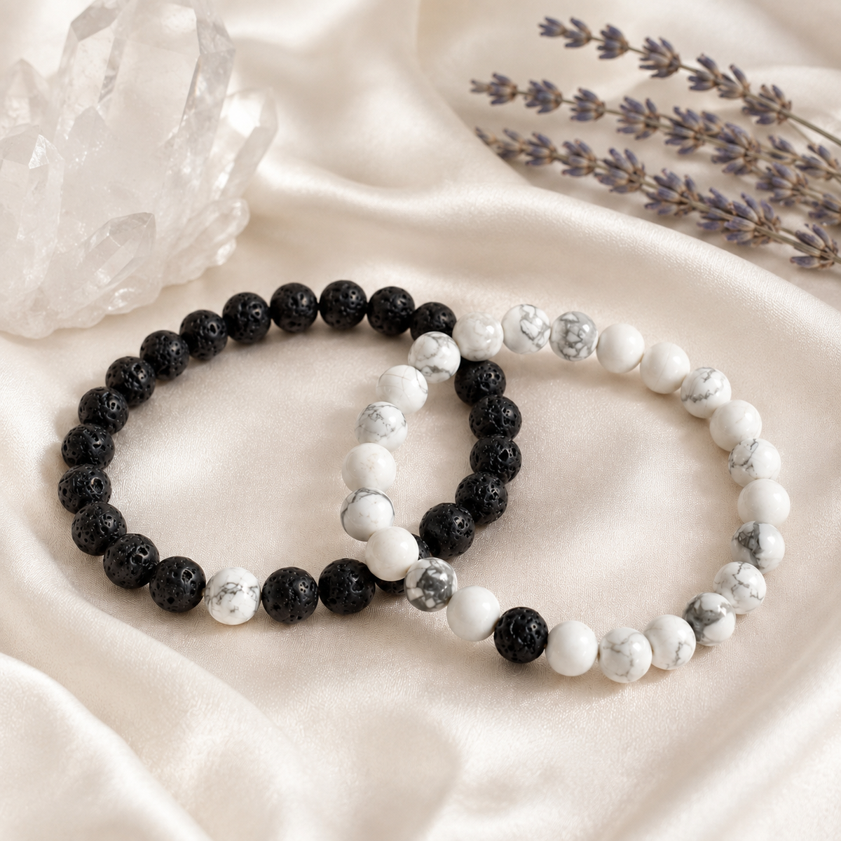 Lava Howlte Couple Bracelets, Anniversary Gift (Expansion and Inspiration )