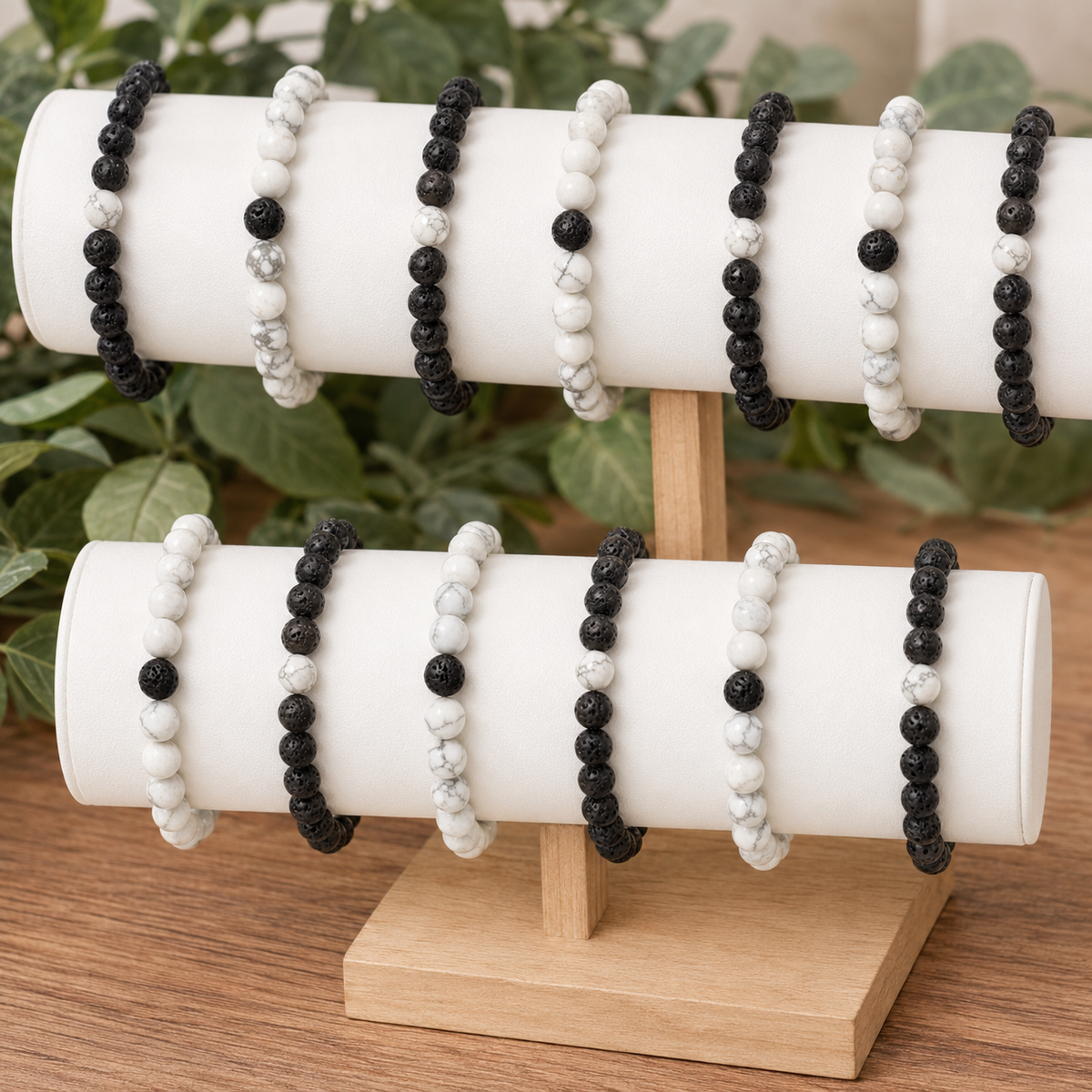 Lava Howlte Couple Bracelets, Anniversary Gift (Expansion and Inspiration )