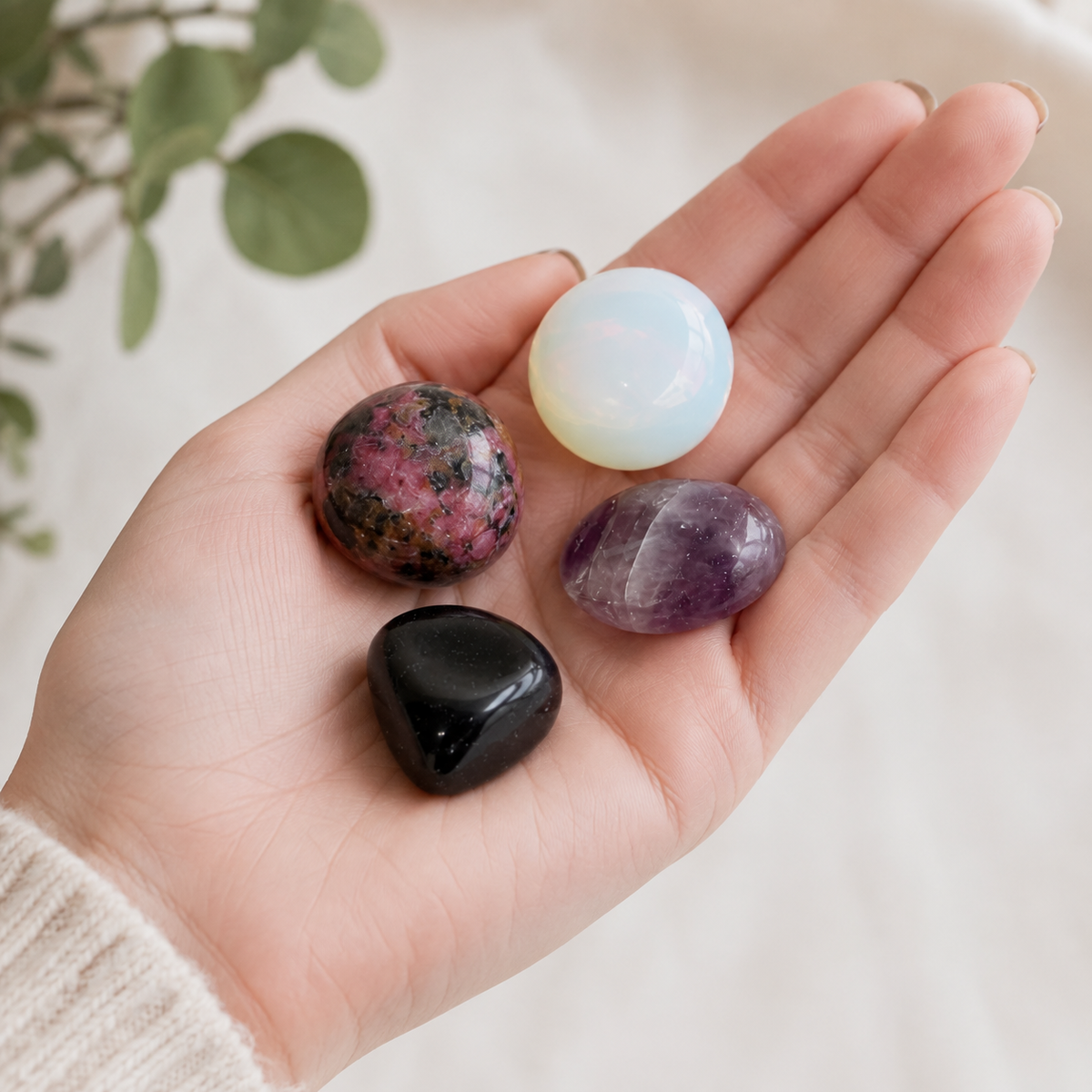 LIBRA Zodiac Crystal Kit, Libra Birthstones Tumbled Stones Set, Libra Gifts