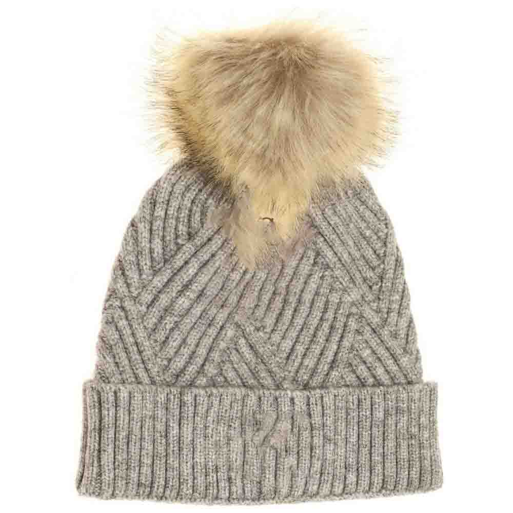 KIDS Large Patch Heathered C.C Beanie