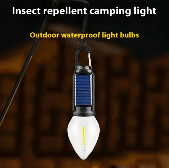 Solar-Powered Camping Light & Mosquito Killer - 888