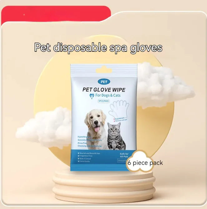 Pet Cleaning Gloves & Wipes - 888