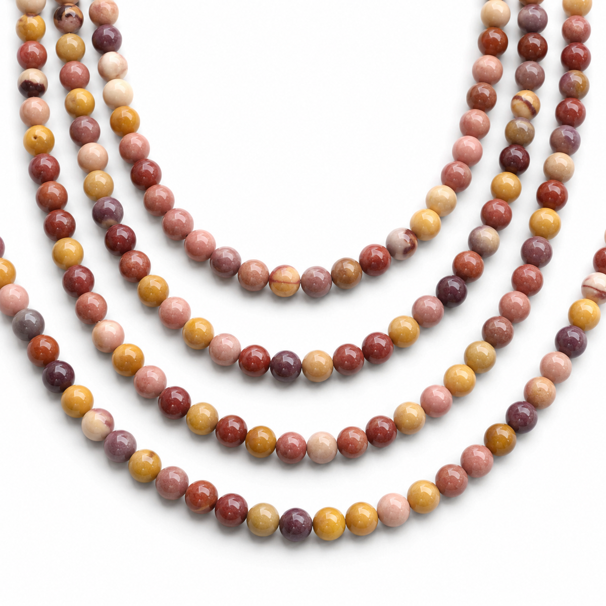 Mookaite Beads, Natural Round Crystal Beads 4mm to 12mm