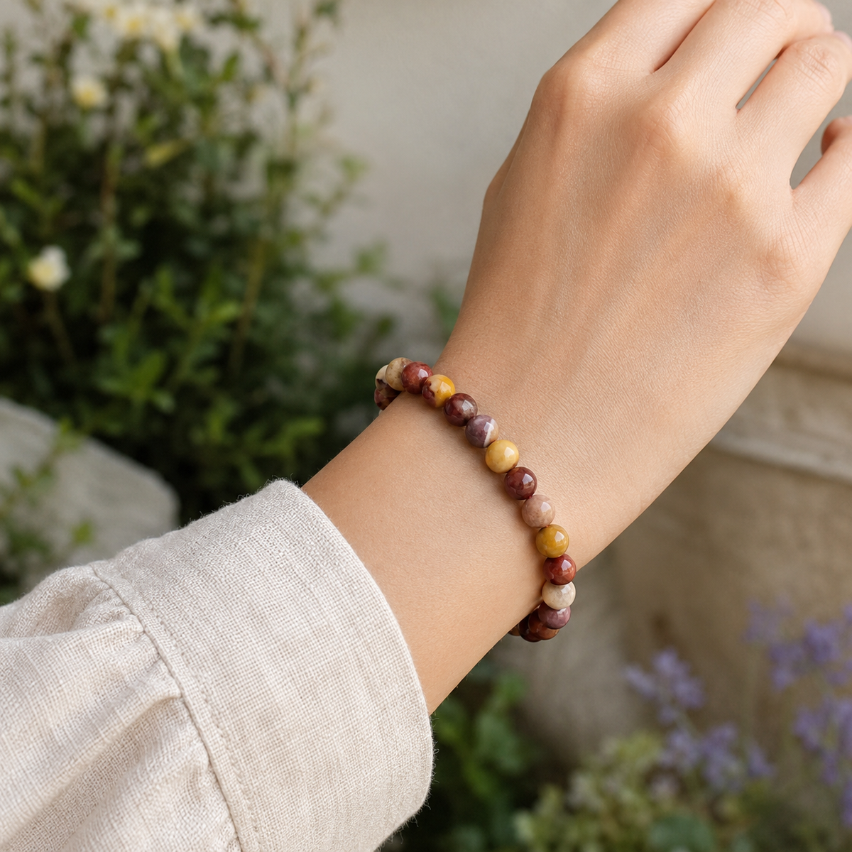 Mookaite Bracelet (Leadership and Longevity)