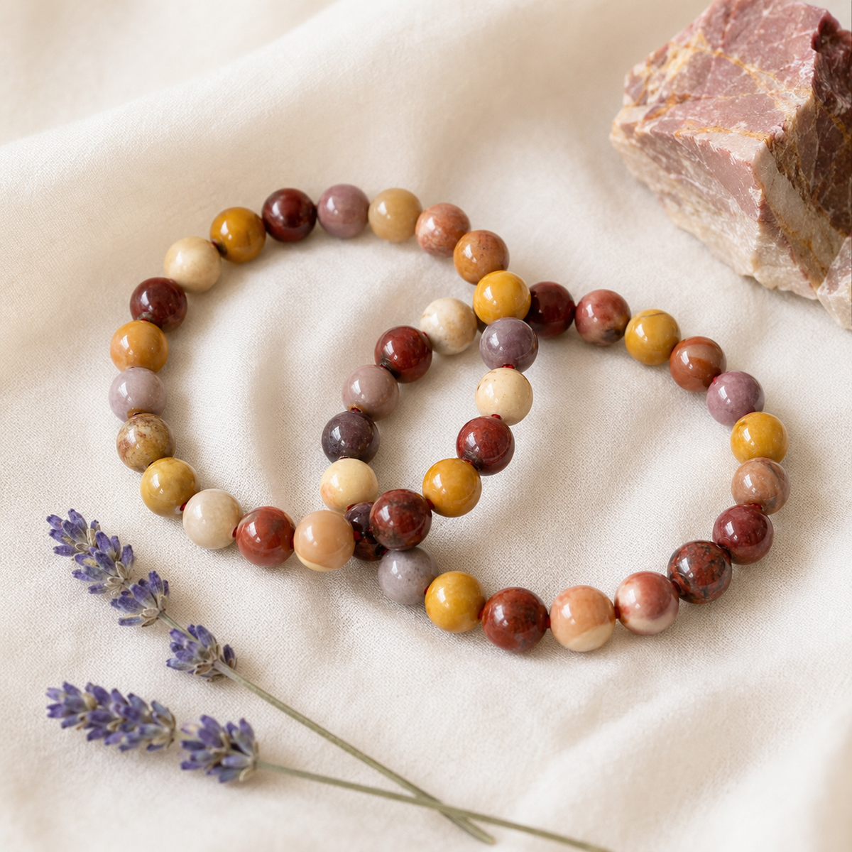 Mookaite Bracelet (Leadership and Longevity)