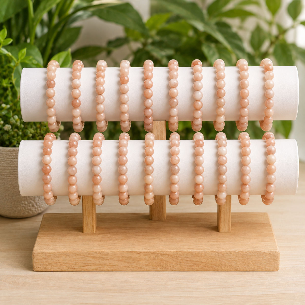 Moonstone Bracelet | Moonstone Gemstone Bracelet (Creativity and Generosity)