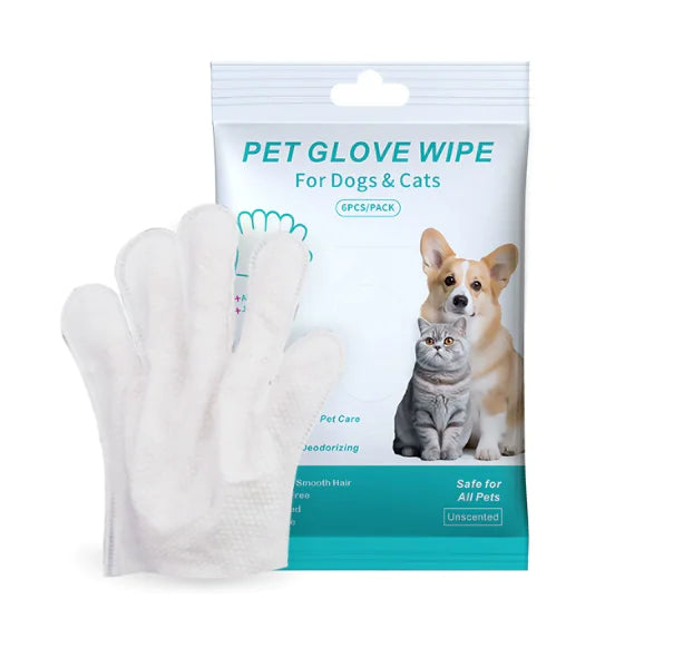 Pet Cleaning Gloves & Wipes - 888
