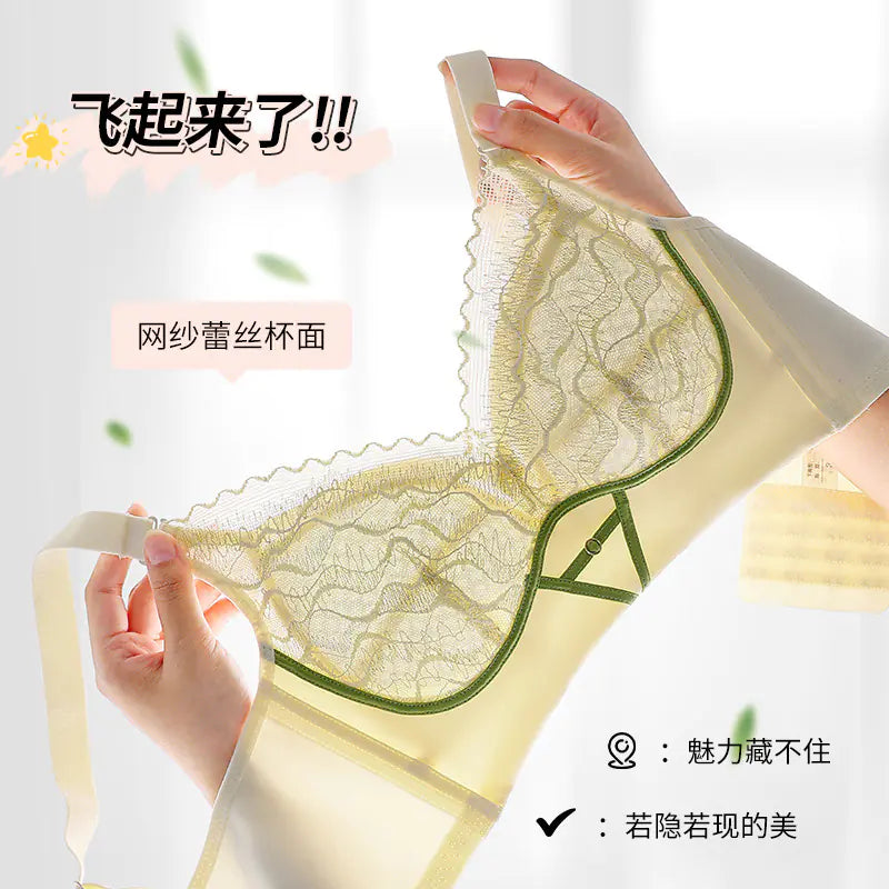 Spring Summer New Ultra-Thin Full Coverage Bra - Lingerie