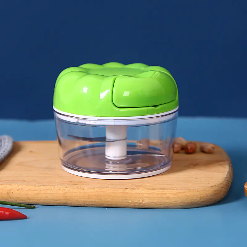 Mini Manual Garlic Chopper for Household Use