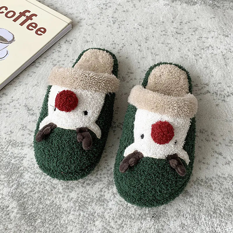 Cute Elk Hair Shoes for Autumn and Winter- 888