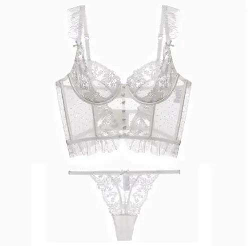 French Ultra-Thin Women's Bra with Supportive Design - Lingerie
