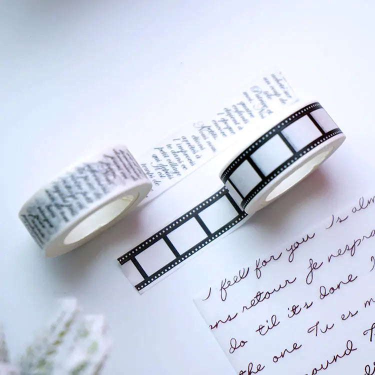 Minimalist Letter Washi Tape - 888