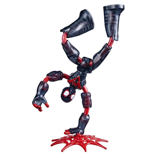 Hasbro Marvel Spider-Man Bend and Flex Missions Miles Morales Space Mission Action Figure 6-Inch-Scale Bendable Toy Toys for Kids Ages 4 and Up (F3844) - US seller