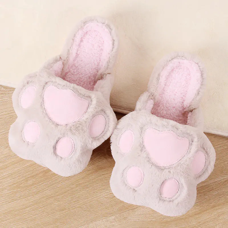 Bear Paw Cotton Slippers for Autumn and Winter- 888