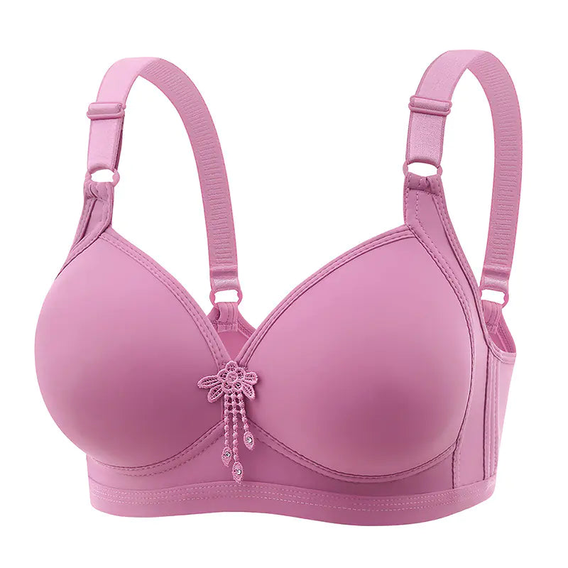 New Plus Size Simple Smooth Wireless Bra - Lingerie