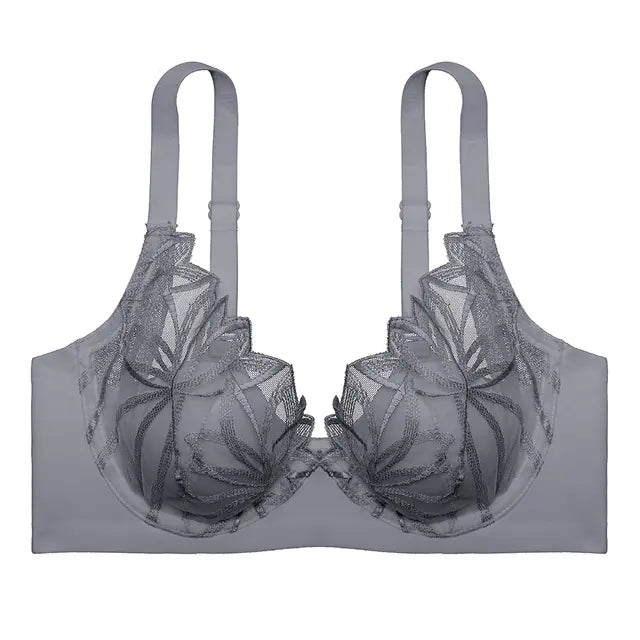 Lace Lingerie for Comfort with Soft Rims and Ultra-thin Bras