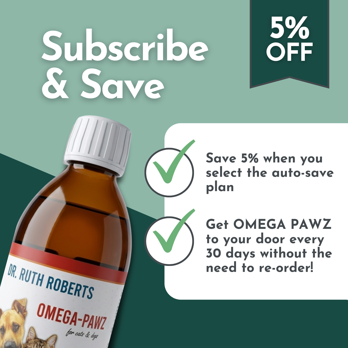 Omega Pawz - Liquid Omega 3 Oil for Dogs and Cats
