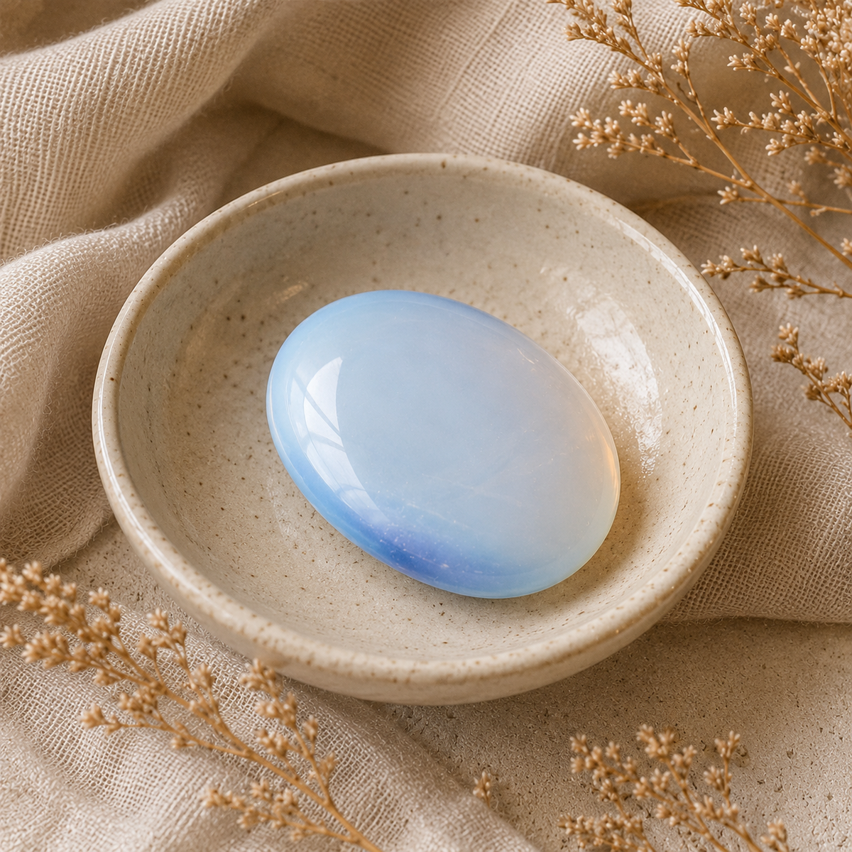 Opal Pocket Stones (happiness and Emotional Stability)