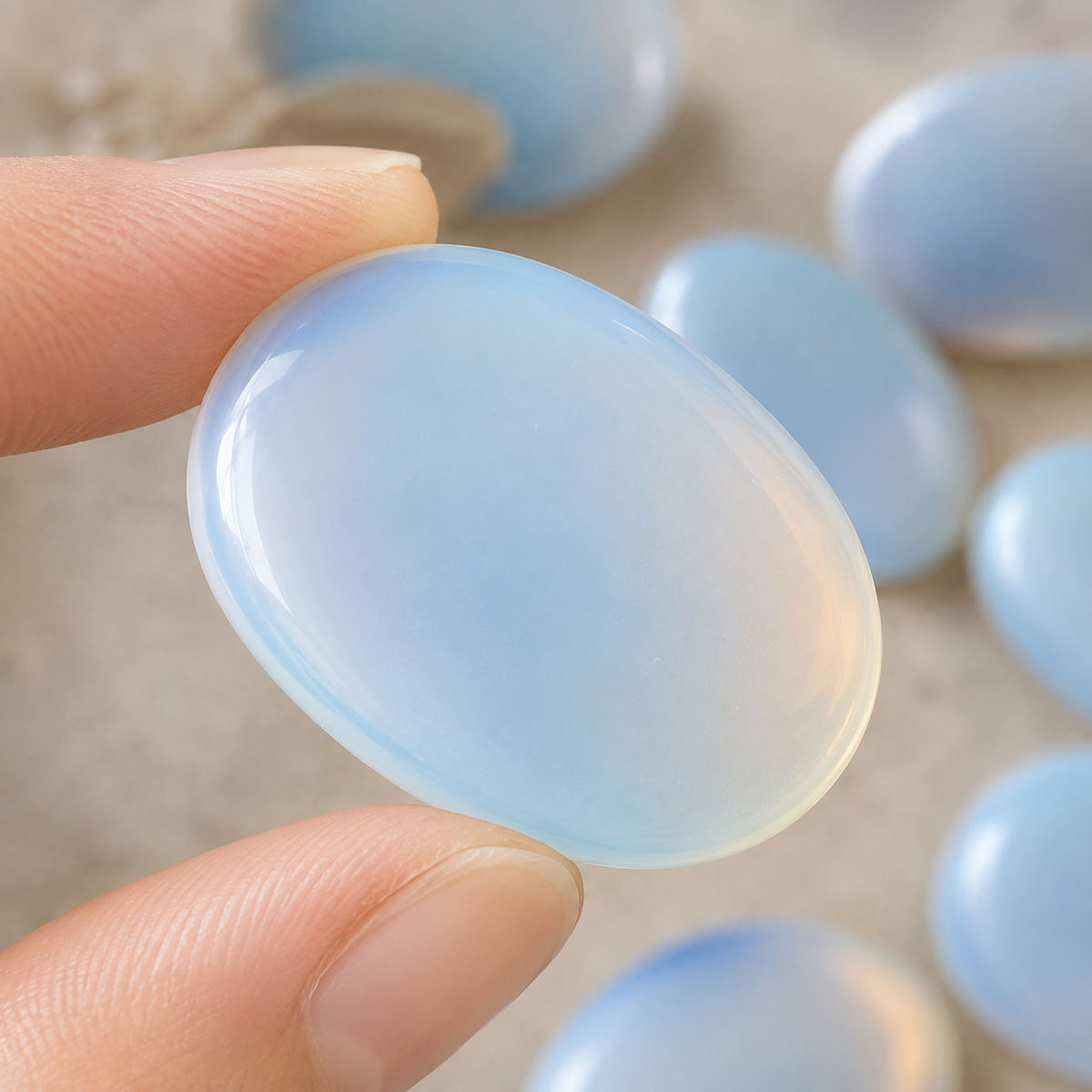 Opal Pocket Stones (happiness and Emotional Stability)