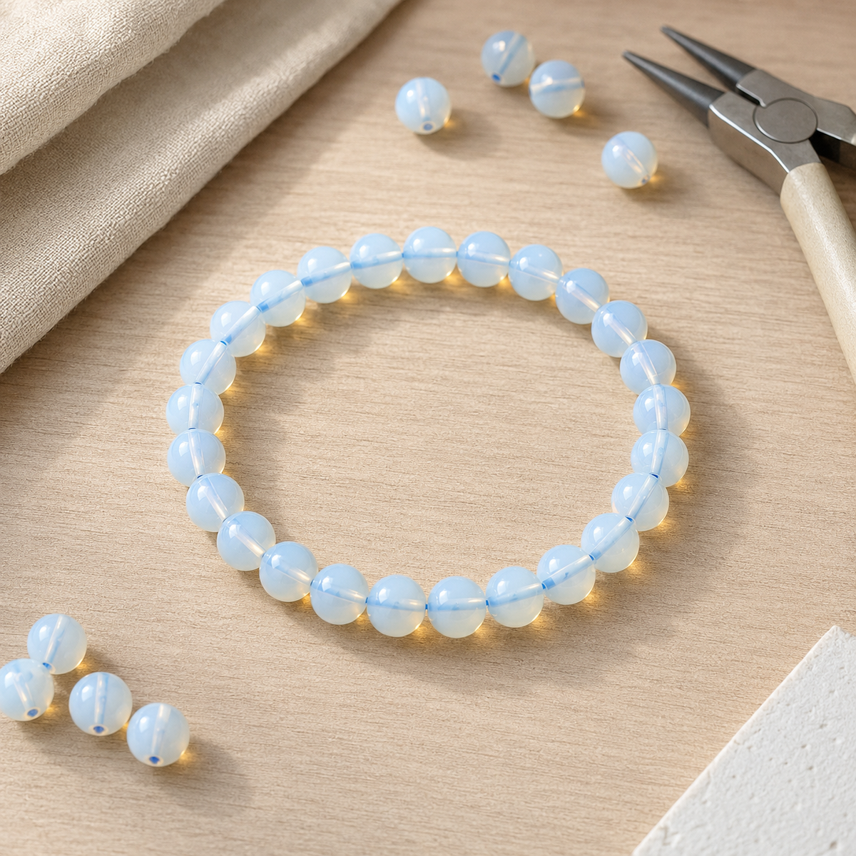 Opal  Synthetic Bracelet ( Freedom and Independence).