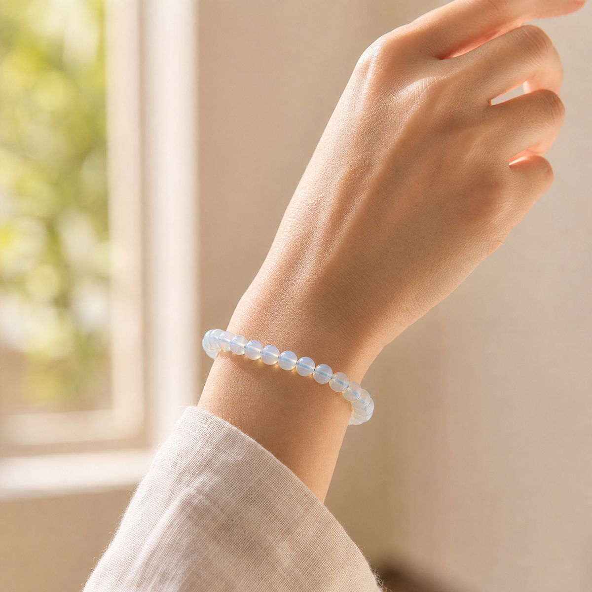 Opal  Synthetic Bracelet ( Freedom and Independence).