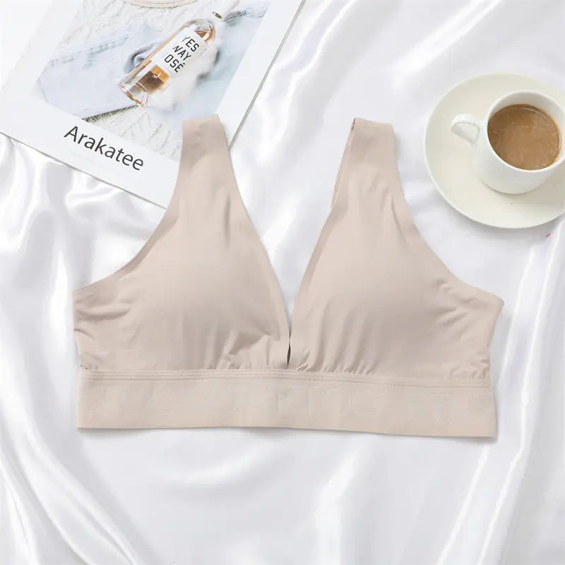 Seamless Deep V Beauty Back Bra for Women - Lingerie