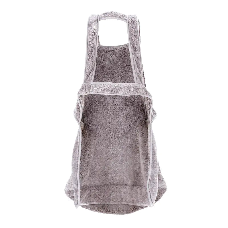 Haustier-Rucksack für Hunde und Katzen – Plüsch-Doppel-Schultertasche