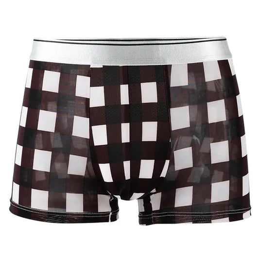 Men's Ice Silk Boxers - Comfortable and Breathable - Lingerie