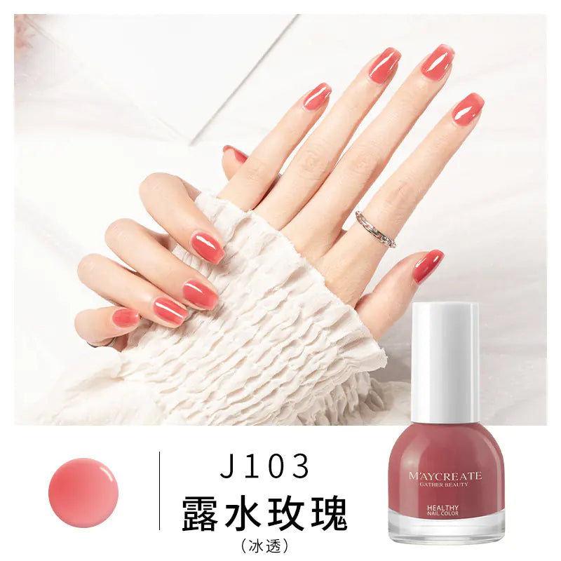 Durable Peel-Off Nail Polish for Summer Manicure
