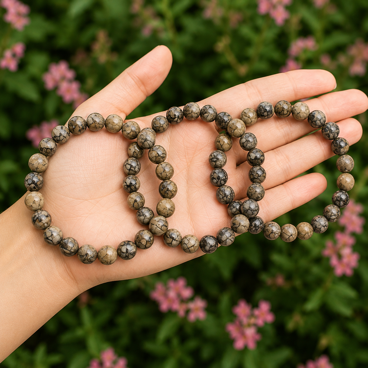 Picasso Jasper Bracelet (Transformation and Self-Discipline)