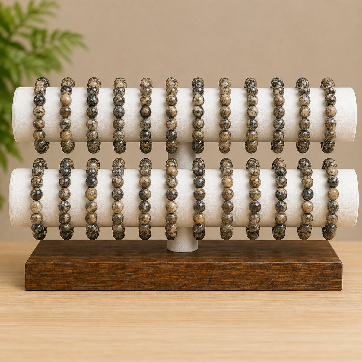 Picasso Jasper Bracelet (Transformation and Self-Discipline)