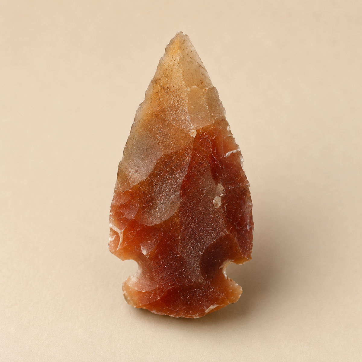 Fancy Jasper Arrowhead Points