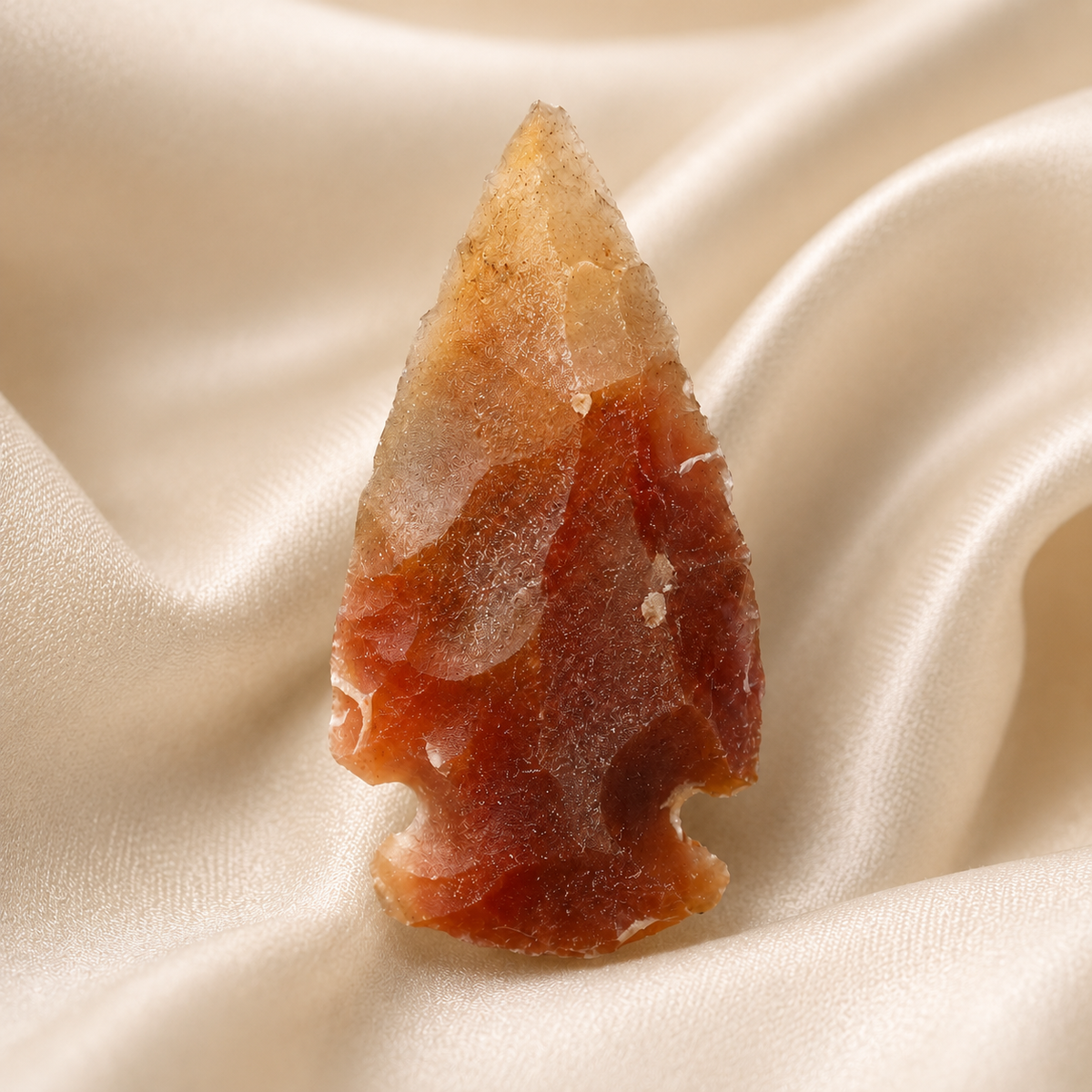 Fancy Jasper Arrowhead Points