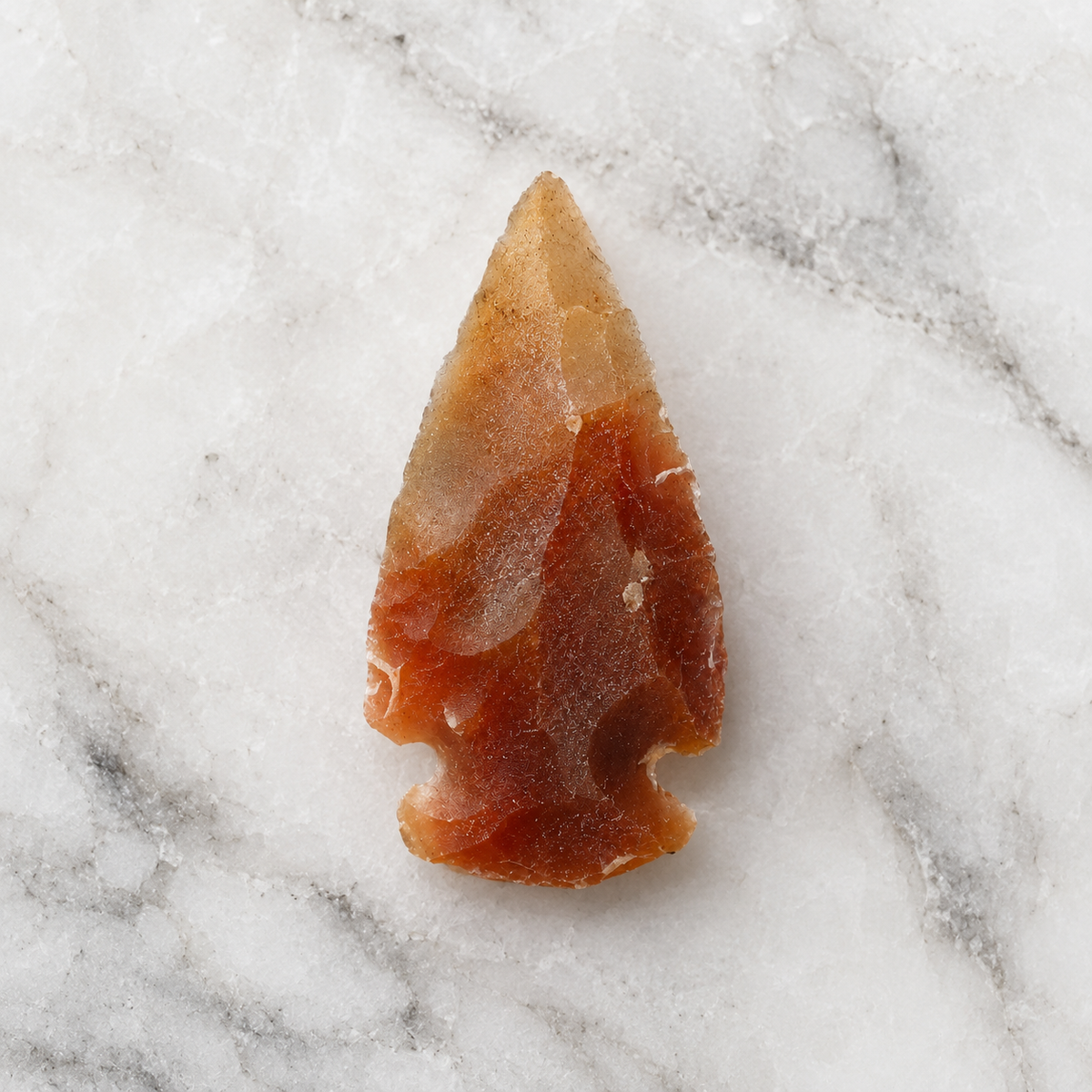 Fancy Jasper Arrowhead Points