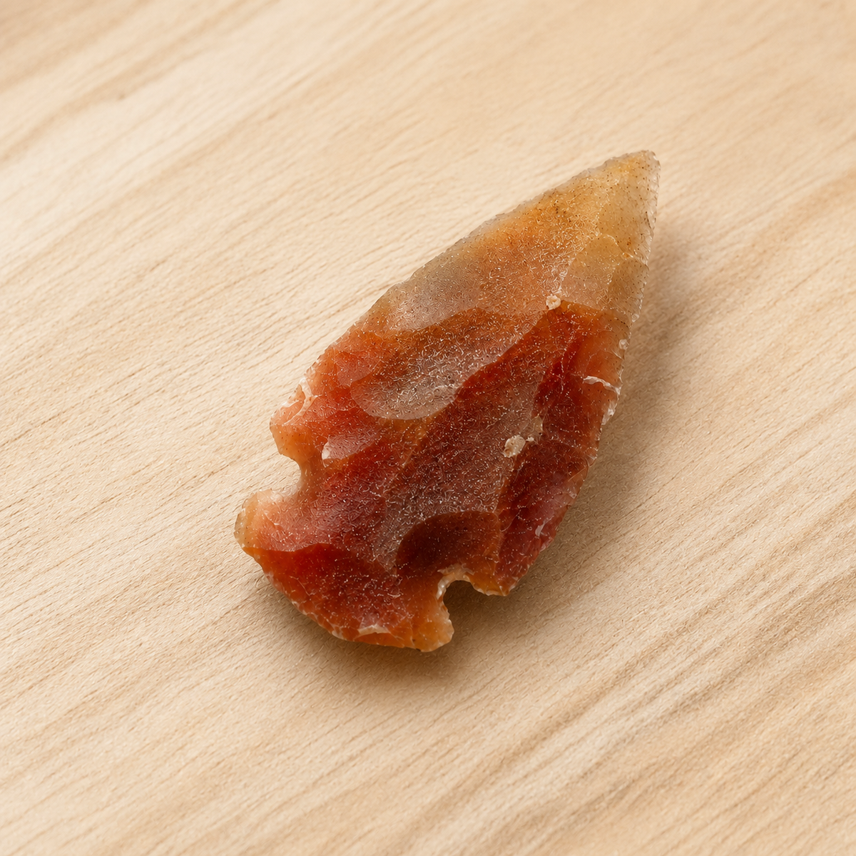 Fancy Jasper Arrowhead Points