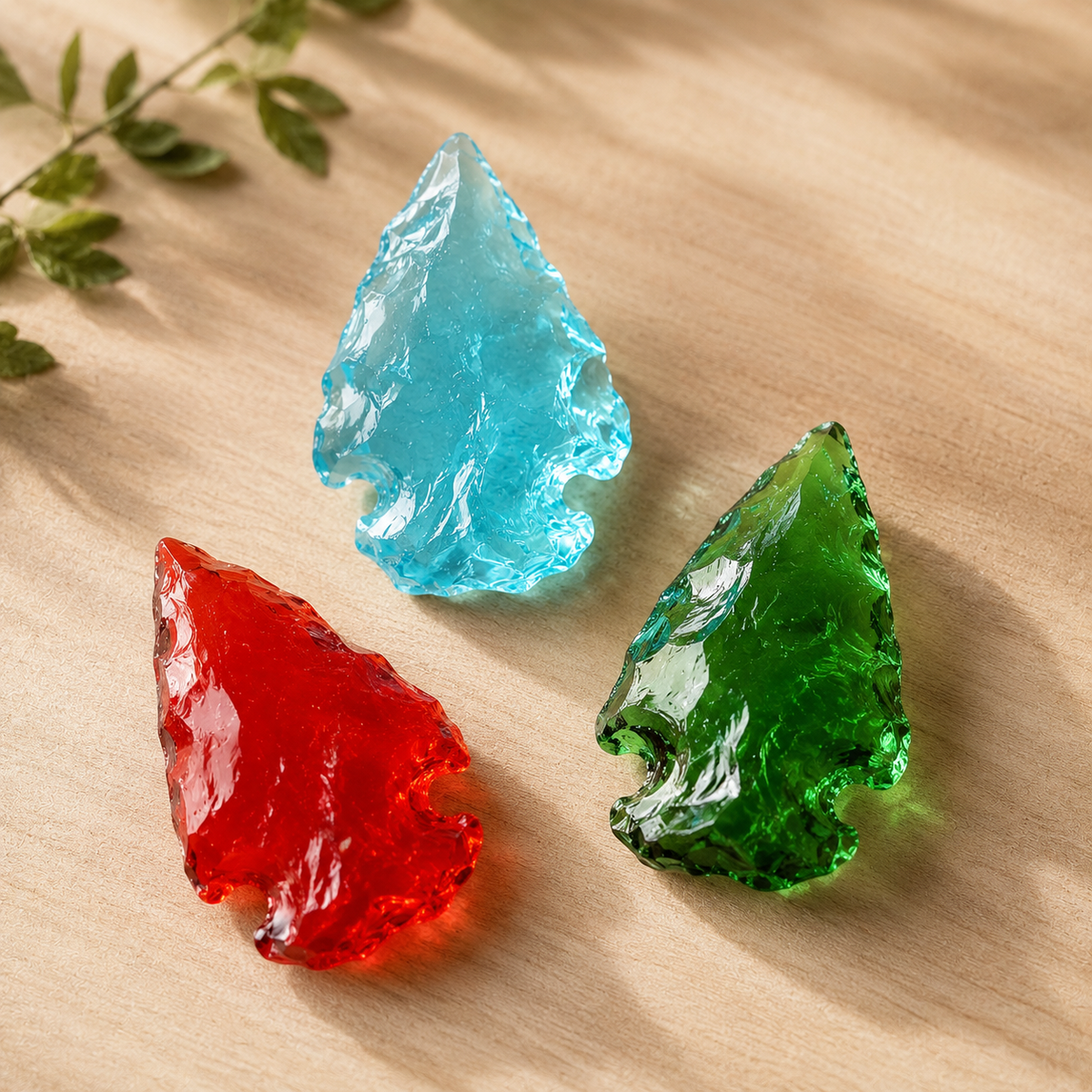 Glass Arrowheads, Arrow Head Points