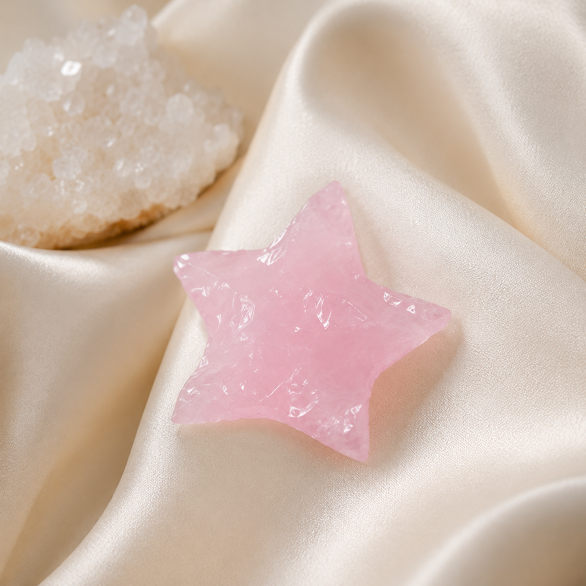 Flat Stars & Moon Shaped Gemstone Arrowheads.