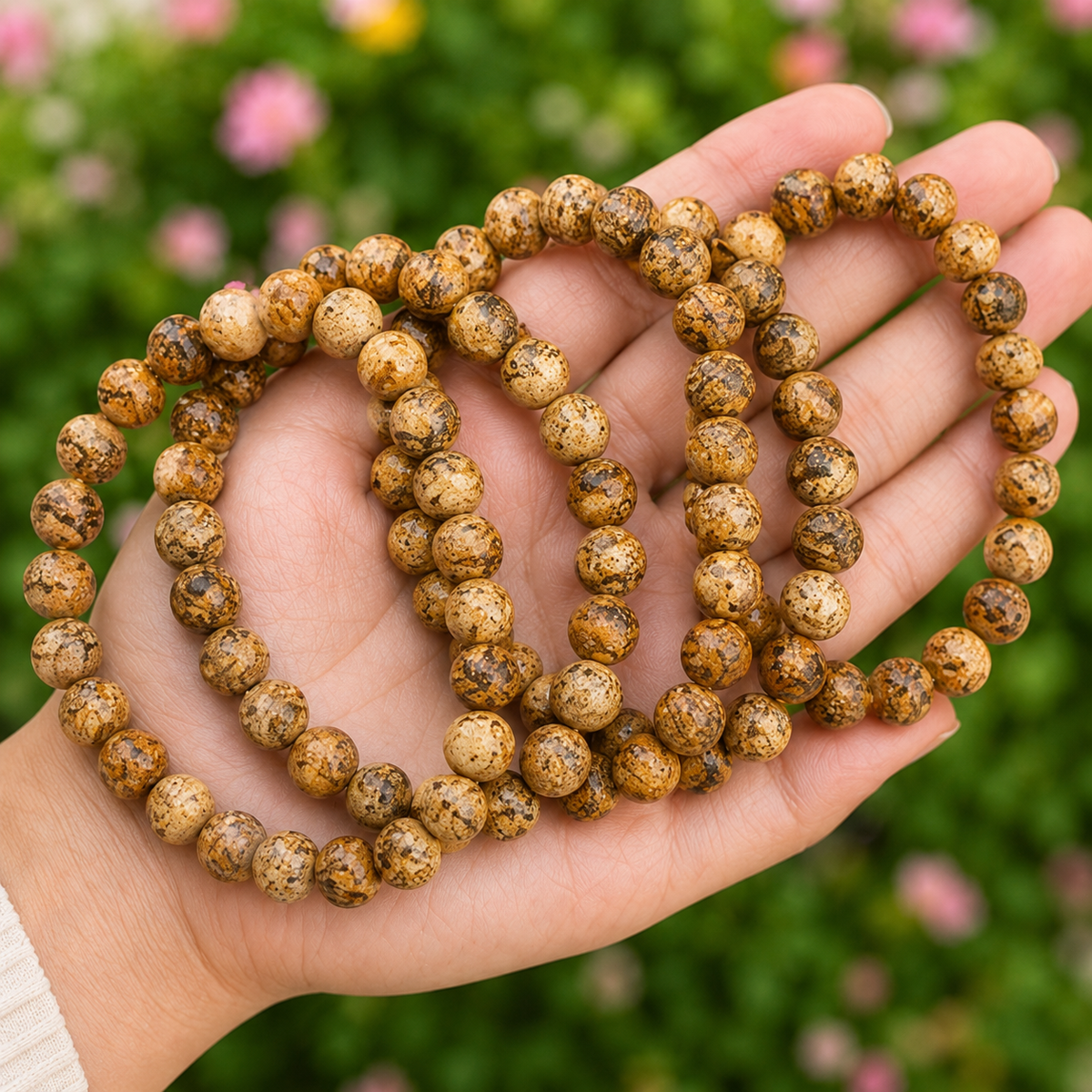 Picture Jasper Bracelet (Harmony and Visualization).