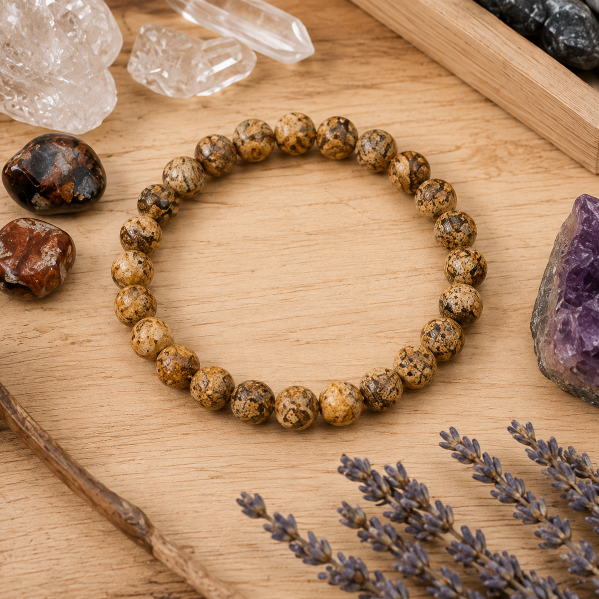 Picture Jasper Bracelet (Harmony and Visualization).