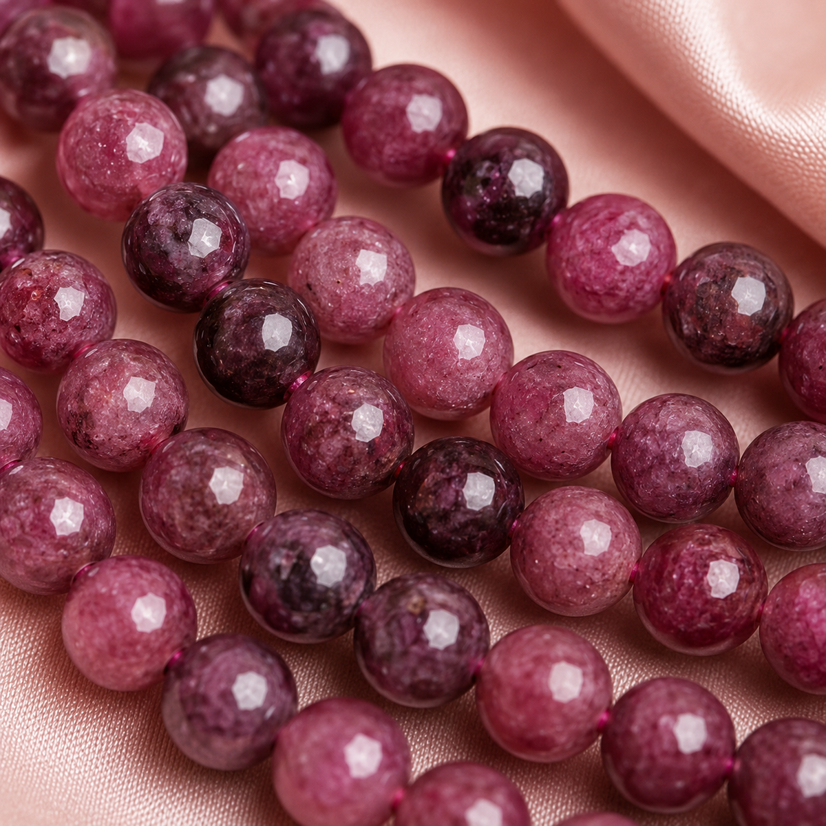 Pink Tourmaline Bracelet (Passion and Selflessness)
