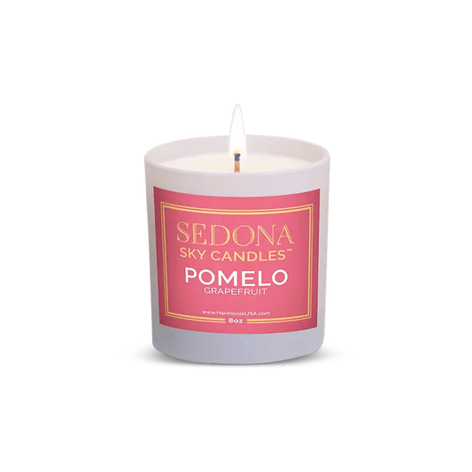 Pomelo Red Grapefruit Candle- Essential oil | Harmonie Home