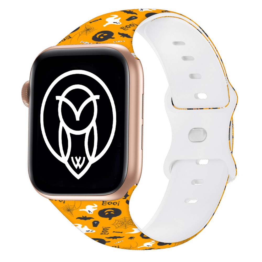 Spooky Silicone Band