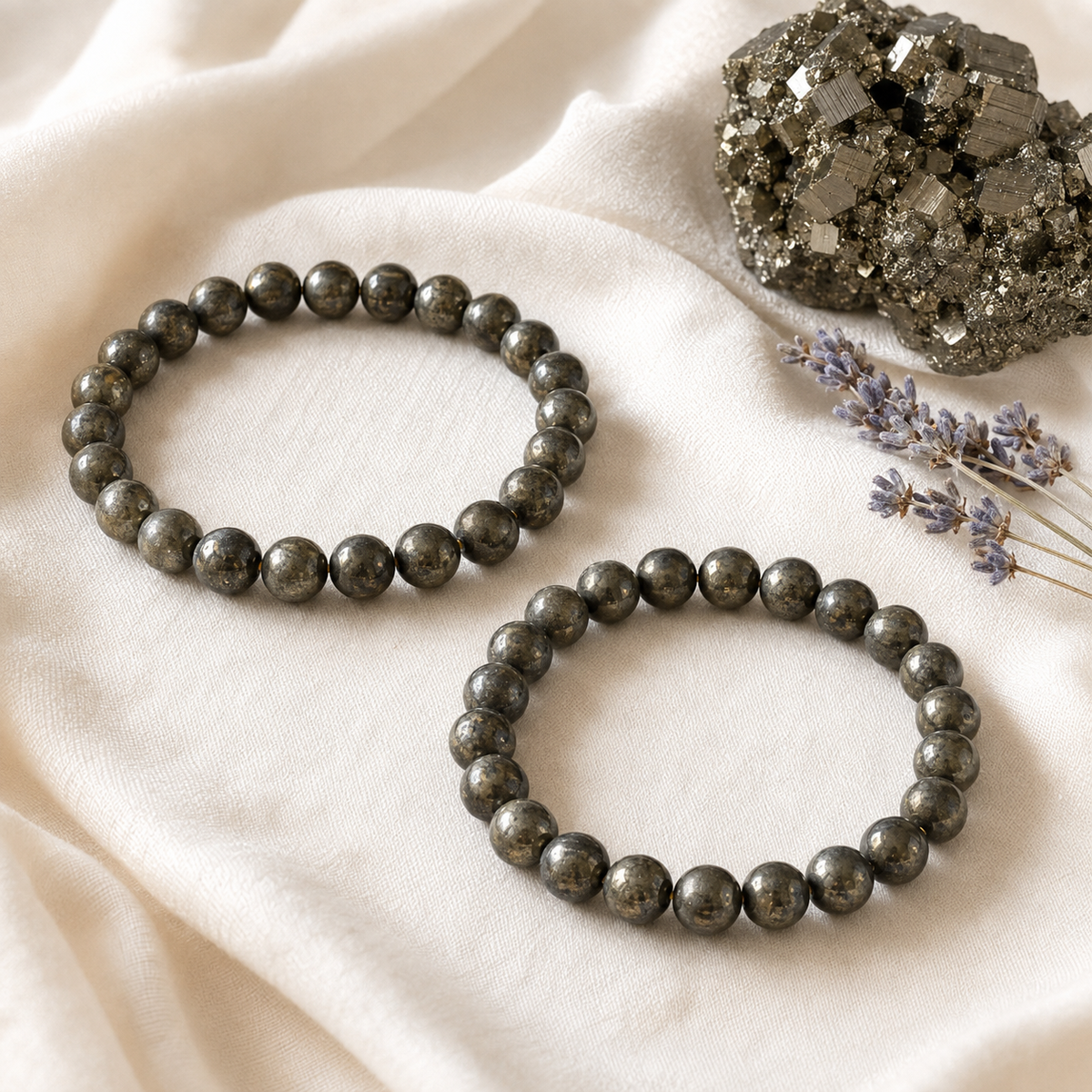 Pyrite Bracelet | Golden Pyrite Bracelet (Determination and Resolution).