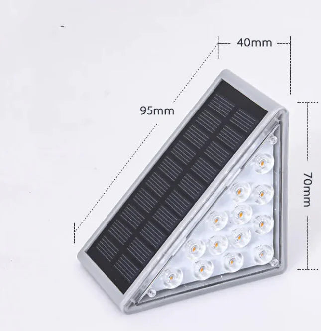Solar-Powered Step Light - 888
