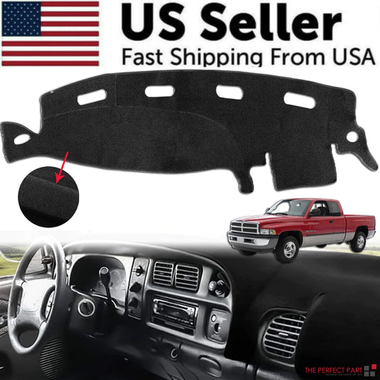 Dashboard Mat Dash Cover Carpet For 1998-2001 Dodge Ram 1500 2500 3500 Dash-Mat