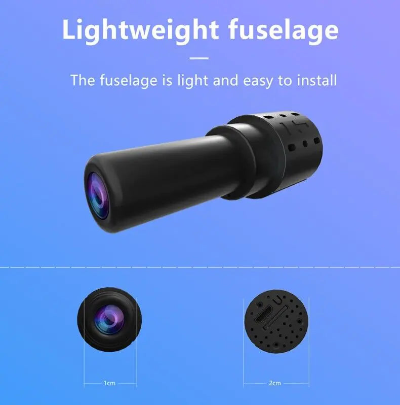 WiFi Wireless 4K Mini Camera Pinhole DIY HD Screw IP DVR Cam