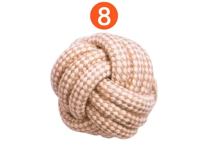 Cotton Hemp Dog Toy Set - 888