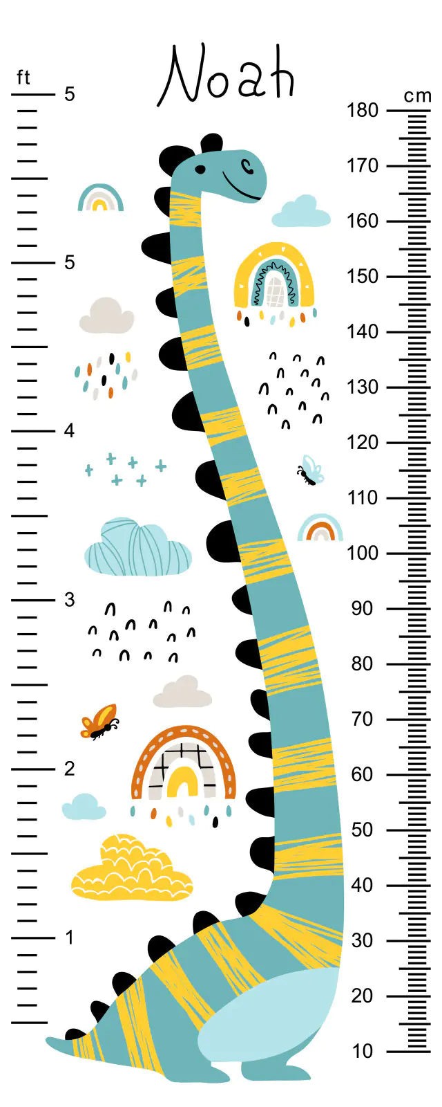 Cartoon Animal Wall Stickers for Kids' Room Decor