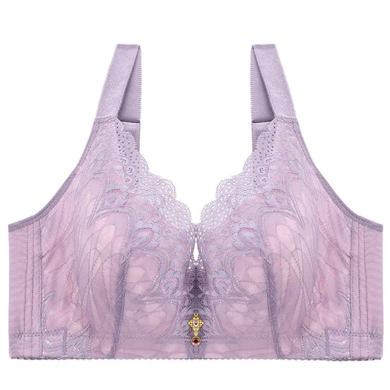 Ultra-Thin Full Coverage Bra with Underwire Support - Lingerie