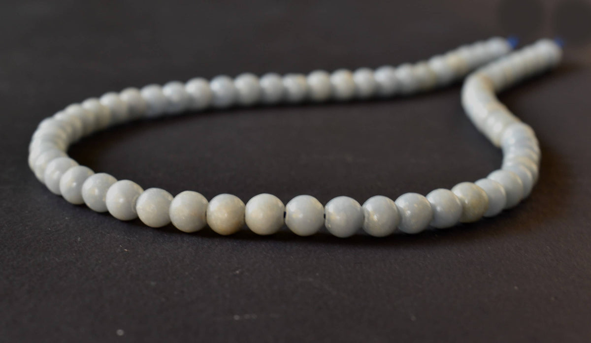Angelite Beads, Natural Crystal Round Beads 4mm to 12mm